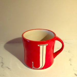 Anthropologie J mug
